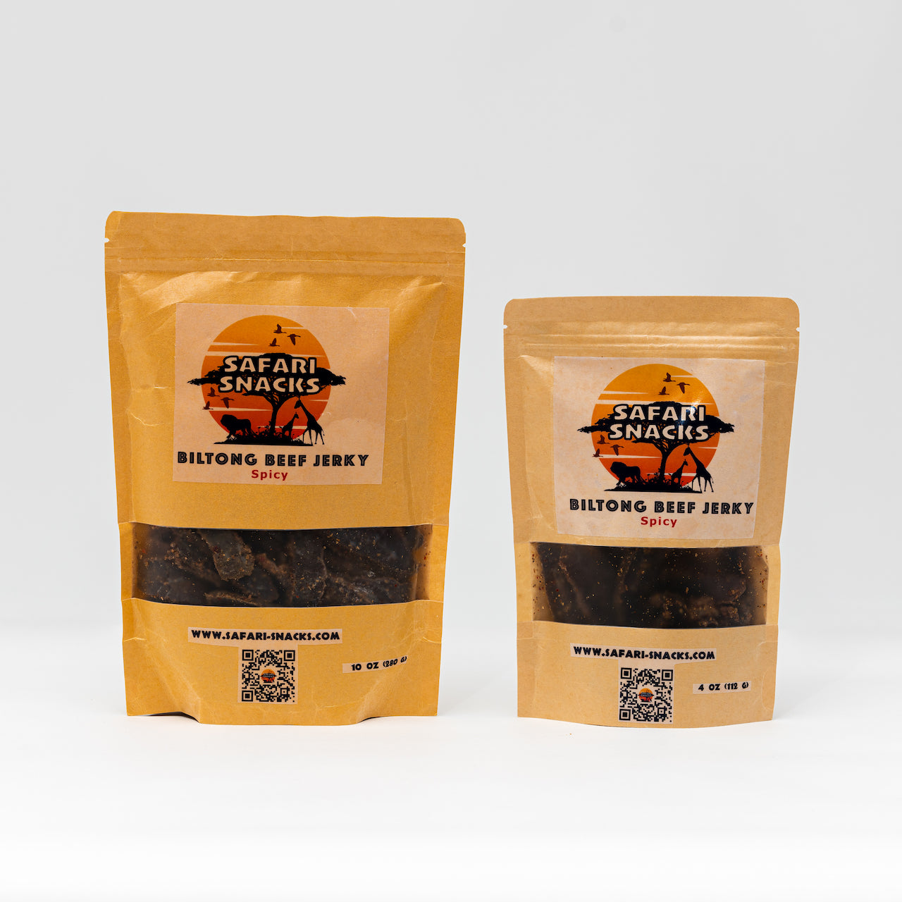 Biltong Beef Jerky Spicy Party Pack  (10 oz)