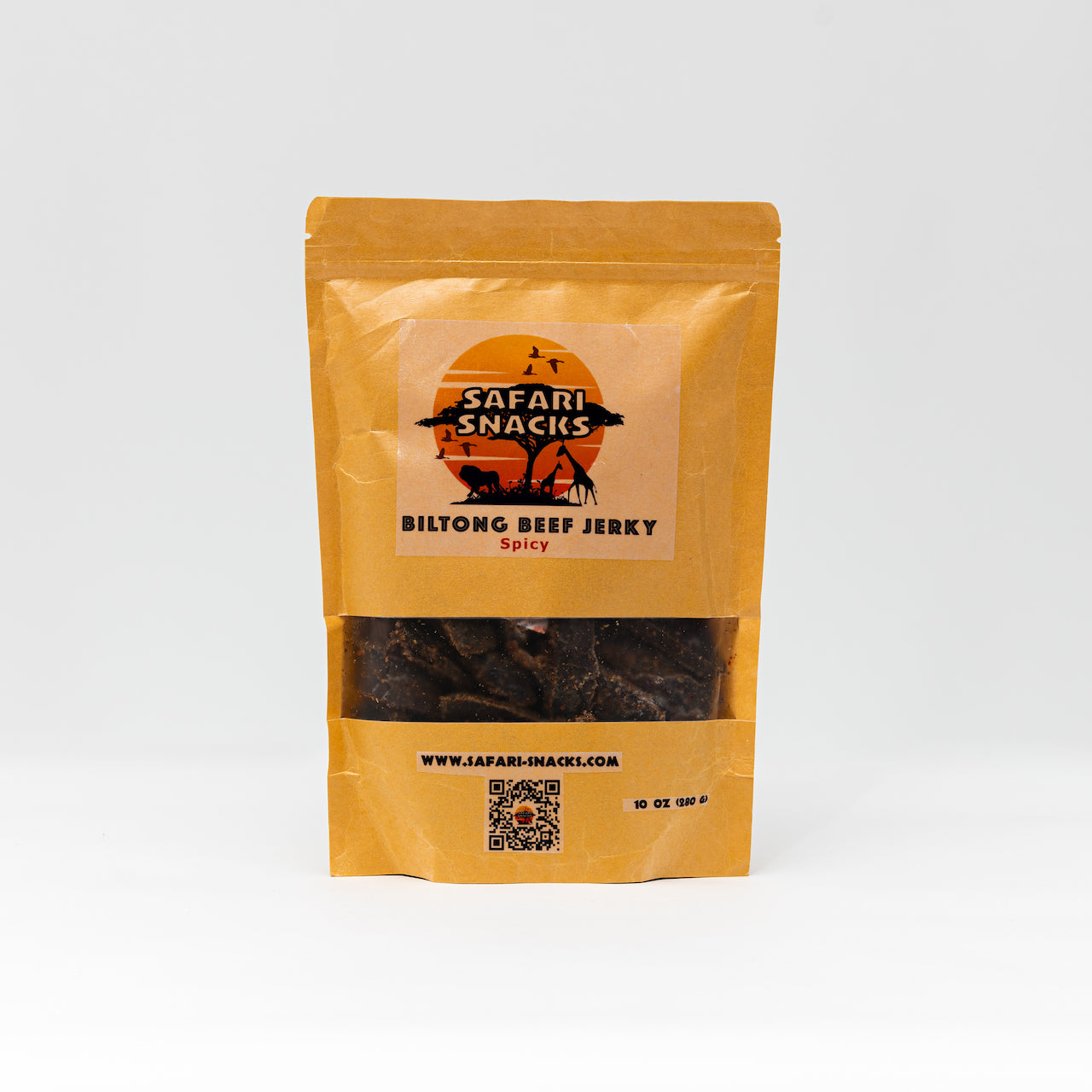 Biltong Beef Jerky Spicy Party Pack  (10 oz)